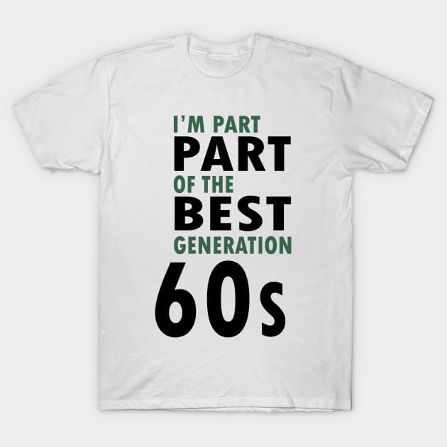 60's Generation T-Shirt by C_ceconello